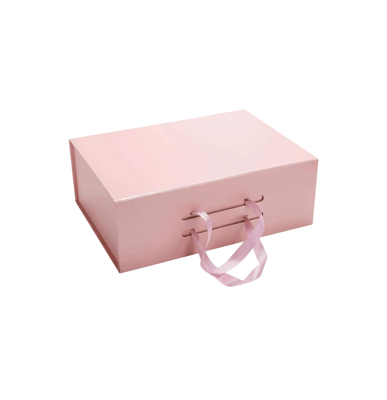 Rigid Gift Boxes With A Ribbon